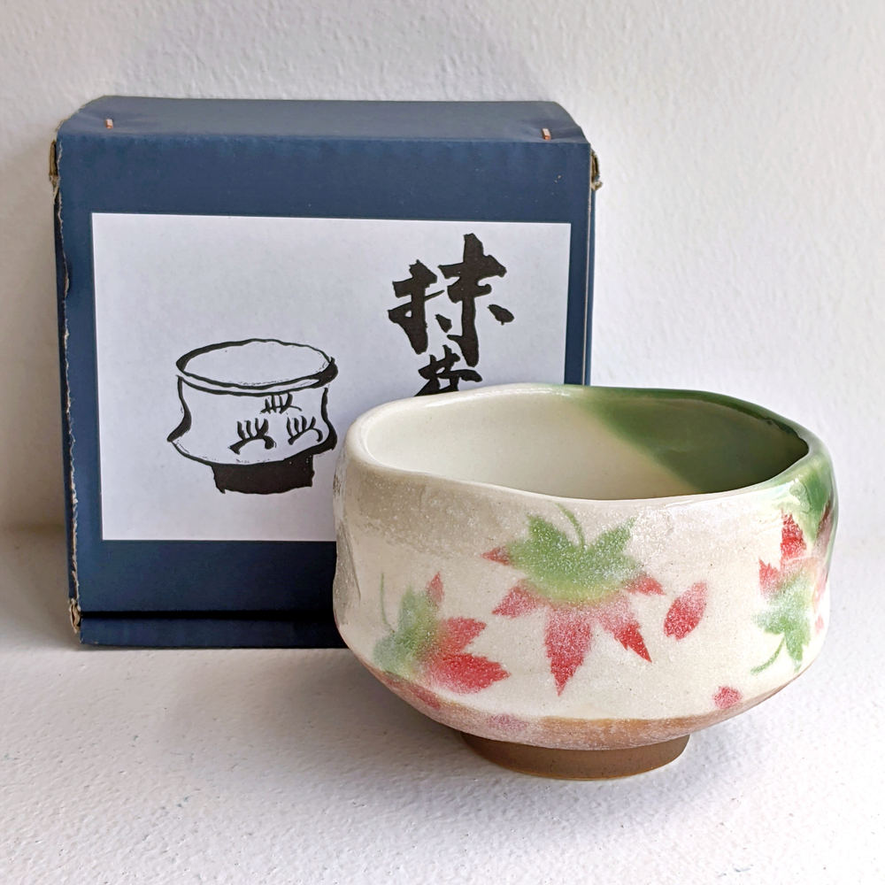 Momiji Minoyaki Matcha Bowl