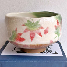 Load image into Gallery viewer, Momiji Minoyaki Matcha Bowl
