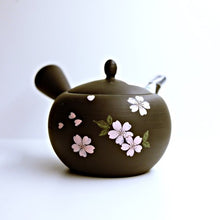 Load image into Gallery viewer, Tokoname-Yaki Gyokukou Sakura Teapot
